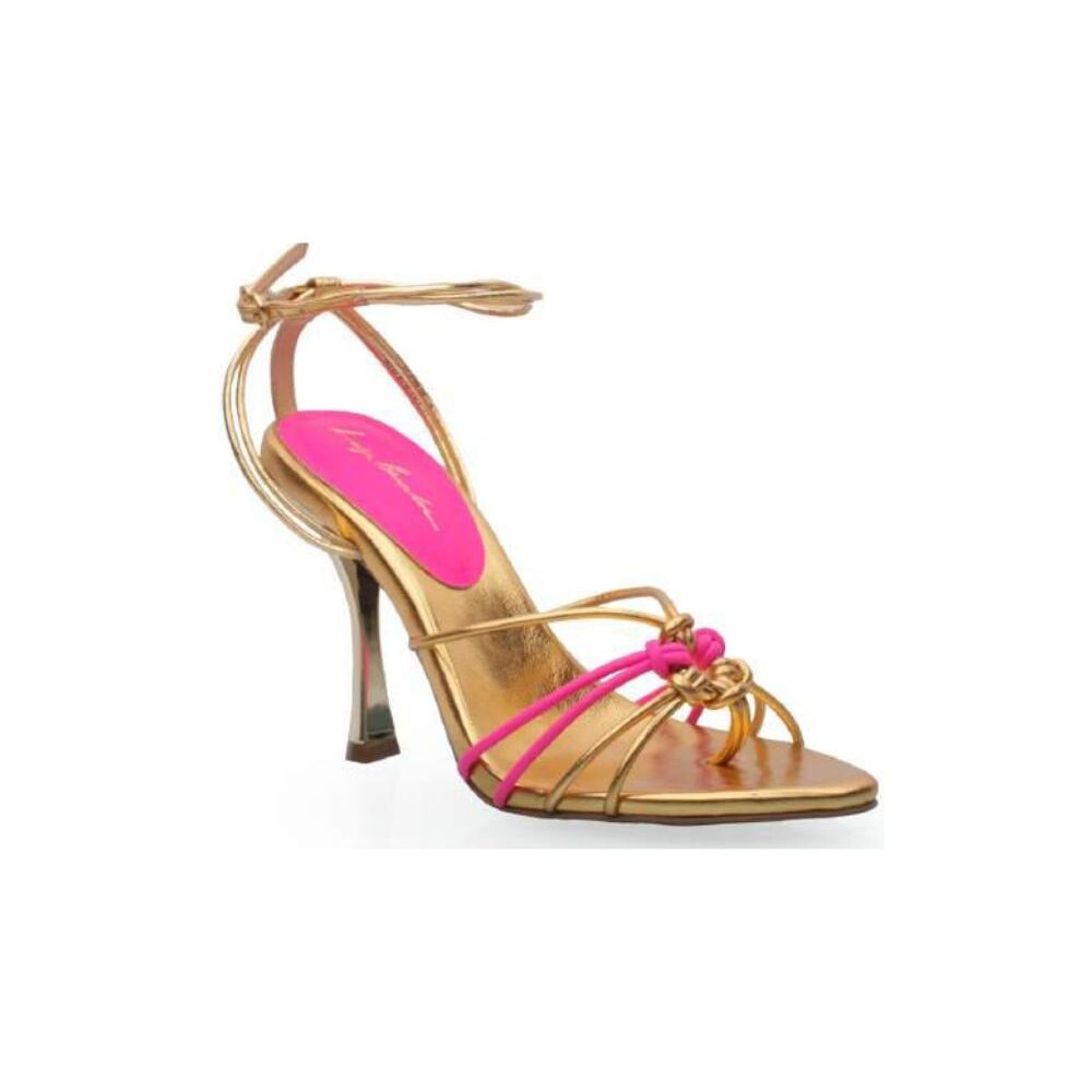 SANDALIA OURO GREASE ORQUIDEA