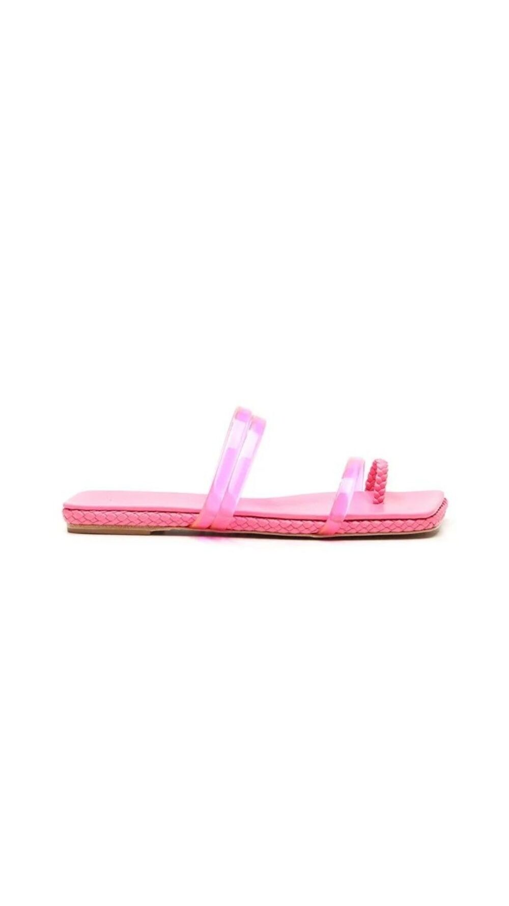 SAND. FEM. CAB. COURO SOLA COURO - SHEEP/PINK