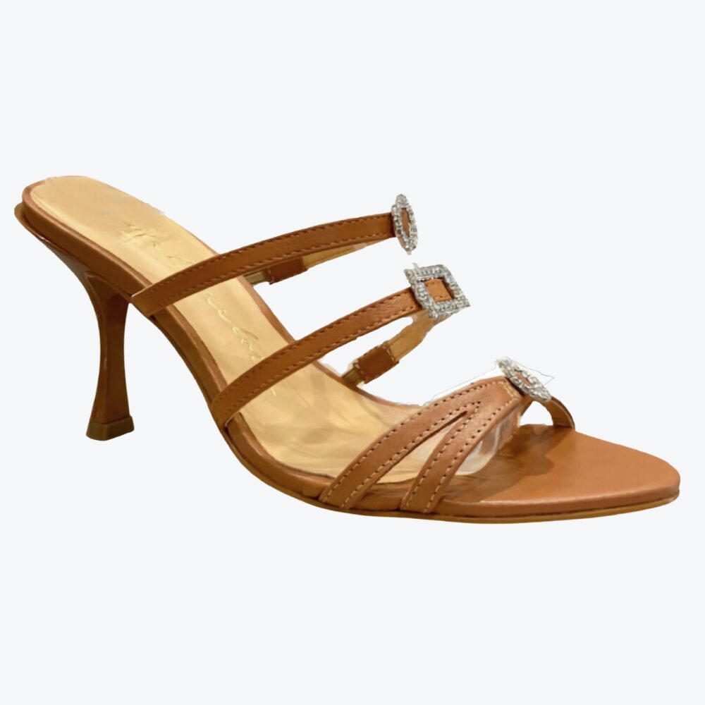 SANDALIA GREASE CARAMELO