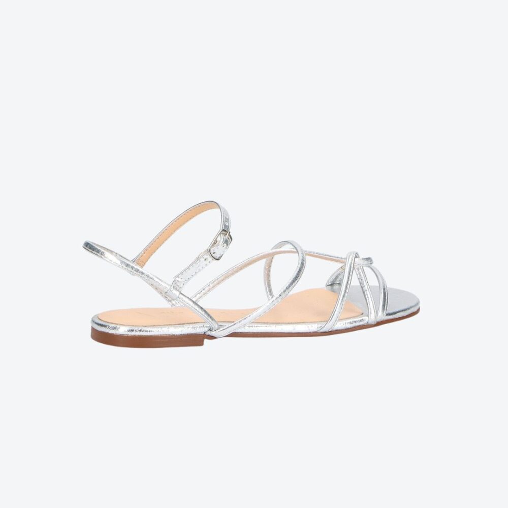 SANDALIA METALCOLOR PRATA