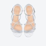 SANDALIA METALCOLOR PRATA