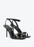 SAND FEM CAB COURO - PRETO